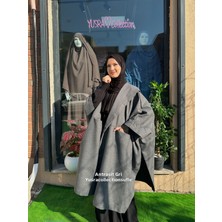 Yüsra Collection Tesettür Kaşe Panço