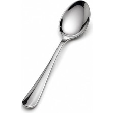 Die Grup Paslanmaz Çelik Yemek Servis Kaşığı, Büyük Kaşık 25 Cm, Mutfak Seti, Premium Kalite Metal, Tek Parça Yapı