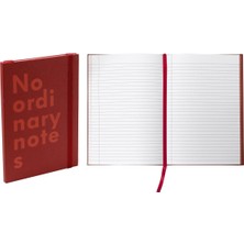 Die Grup NO320N No Ordinary Not Defteri A5 Siyah Çizgili Defter