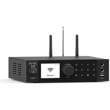 Die Grup Fm Radyo, 100W × 2 Wifi ve Bluetooth Ses Alıcısı ile A100 Kablosuz Tam Dijital Hifi Amplifikatörü, Airplay, Spotify Connect, Multiroom, Ktv, Ev Sineması ve Yayın Için Idealdir