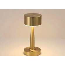 Die Grup Noas Bronz Dokunmatik Şarj Edilebilir LED Masa Lambası, 3200K, 25.5 Cm, Mikro USB