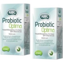 Die Grup Probiotic Optima 30 Çiğneme Tablet, Probiyotik Mikroorganizma Lif ve Vitamin Içeren Takviye Edici Gıda, 2'li Set