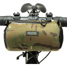 Die Grup Perfecda Gidon Bikepacking Bisiklet Çantası-Su Geçirmez Kumaş -El Yapımı- Geniş Hacimli-Hafif -File Cepli - Dağ,şehir,tur,yol,elektrikli,gravel Bisikletlerine Uygun ve 1,5l Kamuflaj