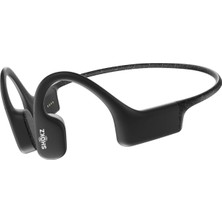 Die Grup Openswim - IP68 Su Geçirmez, 4gb Dahili Mp3 Hafızası, 8 Saat Pil Ömrü, Açık Kulak Tasarımı, Kemik Iletimli Kablosuz Yüzme Kulaklığı - Siyah
