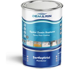 Die Grup Epoksi Zemin Kaplama Beyaz 1 kg Takım (Solventsiz)