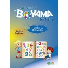 TeknoKapsül Etkinlikli Boyama Kitabı Harfler ve Rakamlar