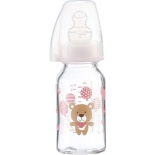 Die Grup Wide Neck Bottle 125 ml Antikolik Cam Biberon Kız, Mavi