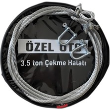 Die Grup Çelik Çeki Halatı Izoleli Oto Çekme Halatı 3,5 Ton