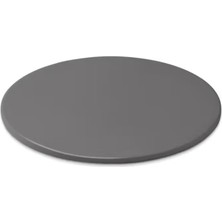 Die Grup Pizza Taşı – Büyük (Ø 36 Cm), Sırlı Kordierit Barbekü Pizza Taşı, Hızlı Isınır ve Isı Yayar, Tüm Mangallar Için Uygundur (37 cm Çapındaki Kömür, Gaz, Pelet, Elektrik), Siyah (18412)