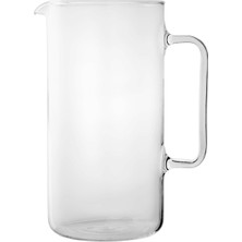 Die Grup Bohemia Kristal 093 006 038 Sımax Kupa Yakl. 2000 Ml, Hitzbestaendigem Borosilikat Cam Silindir