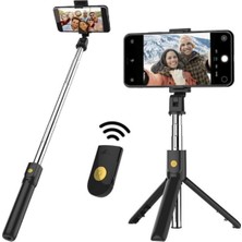 Die Grup Tripod Bluetooth Kumandalı Tripod Selfie Çubuğu K07 60 cm