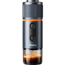 Die Grup Taşınabilir Espresso Makinesi, Kapsül ve Öğütülmüş Kahve Uyumlu, Suyunu Kendi Isıtan, 13500 Mah Bataryalı Type-C Şarjlı ve Taşıma Çantalı Kahve Makinesi