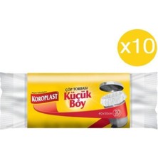 Die Grup Küçük Boy Çöp Torbası 30'lu x 10 Paket (40 * 50)