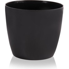Die Grup YK06 Yakut Saksı 39CM, 33 Litre Siyah