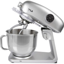 Die Grup M218 Easy Chef Siyah 1800W 8.0l Kapasite Stand Mikser Gümüş