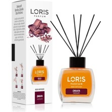 Die Grup Çikolata Kokulu Reed Difüzör, 120 Ml, Bambu Çubuklu Oda Kokusu