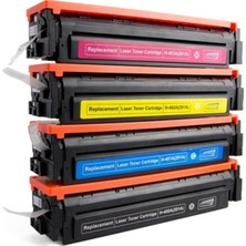 Die Grup Photo Print Premiumhp Color Laserjet Pro M277DW Uyumlu 4 Renk Muadil Toner Seti, NOCOLOUR-C31433