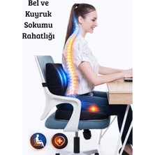 Die Grup Oturma Minderi Bel Yastığı Bel Destek Yastığı Ortopedik Yastık Sırt ve Oturma Yastığı Ortopedik