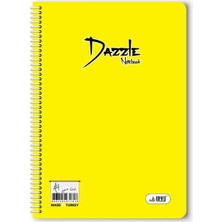 Die Grup Dazzle A4 Spiralli Defter Pp Kapak 96 Yaprak Çizgili