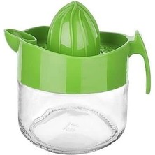 Die Grup Limon Sıkacağı, Cam Hazneli Limon Sıkma Aleti, Limon Sıkıcı 300 ml (Yeşil)