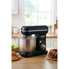 Die Grup Master Plus Stand Mixer, 6 L, 1500 W, Siyah, Hamur Yoğurucu, Çırpıcı ve Karıştırıcı Aparat LRZ-1038