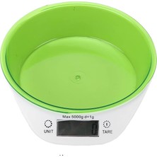 Die Grup Dijital Mutfak Terazisi, 5000G Kapasite, 1g Hassasiyet, LCD Ekran, Kase Dahil