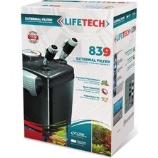 Die Grup Life Tech 839 Akvaryum Dış Filtre Sistemi Siyah 1500LT/SAAT