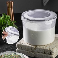 Die Grup Vakum Kapaklı Yoğurt Kefir Mayalama Kabı - Sızdırmaz Contalı Saklama Kabı 2,5 Lt