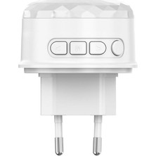 Die Grup Wifi 105 Db Sesli ve Işıklı Priz Tipi Akıllı Siren - WAS-01P ( Tuya, Smart Life Uyumlu )