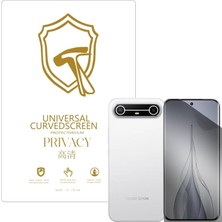 Die Grup Tecno Spark Slim 5g ile Uyumlu Privacy Gizlilik Filtreli Hayalet Nano Ekran KORUYUCU-EKM110