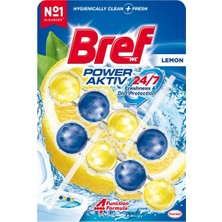 Die Grup Wc Power Aktiv Limon Duo Pack 2'li Klozet Temizleme Topları 1 x 2 Adet, Limon 2, Ikili
