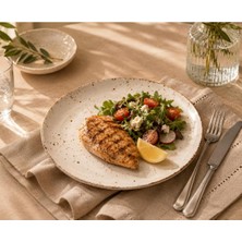 Die Grup Bonna Grain Gourmet Porselen Düz Servis Tabağı, 30 Cm, Iç Mekan Kullanımı