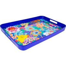 Die Grup Melamin Servis Tepsisi – Aperitime Large Bouquet – 53,7 x 34,7 x 5 cm