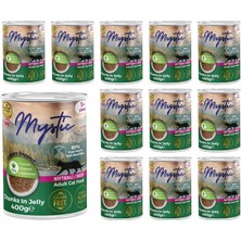 Die Grup Yetişkin Kedi Biftekli ve Jöleli Konserve Mama 400 gr x 12 Adet