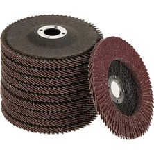 Die Grup Taşlama Taşları 10 Adet 60 Grit Taşlama Zımpara Tekerleği Flap Disk Alüminyum Oksit Aşındırıcılar Taşlama Diski Açı Öğütücü Için