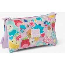 Smiggle Squishmallows Üçlü Cepli Kalem Kutusu
