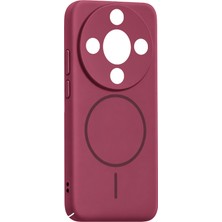 Uryport Huawei Honor Magic 8 Lite Mika Pc Magsafe Kapak - Bordo