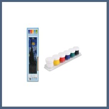 Bezos 121 6 Lı Akrilik Boya Pvc Şise BZS10