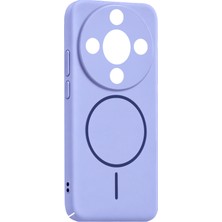 Uryport Huawei Honor Magic 8 Lite Mika Pc Magsafe Kapak - Açık Mor