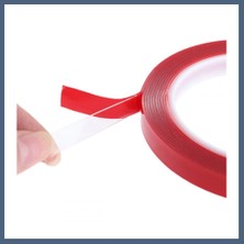 Bezos Çift Taraflı Şeffaf Akrilik Silikon Bant 20MM x 10 Metre BZS10