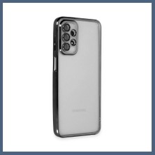 Bezos Samsung Galaxy A23 4g Uyumlu Kılıf Lensli Silikon - Siyah BZS10