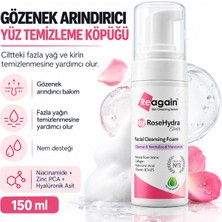 Reagain Gözenek ve Sebum Dengeleyici Yüz Temizleme Köpüğü - Niacinamide, Zinc PCA & Hyaluronik Asit 150 ml