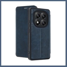 Bezos Redmi Note 14 Pro 5g Uyumlu Kılıf Flip Cover - Lacivert BZS10