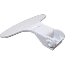 St Parts Beko D 9122 E J Uyumlu Çamaşır Makinesi Beyaz Kapak Açma Kolu Iç Mandal 2821580100