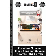 Armoris Premium Ekipman Cihaz Donanım Oyuncu Klavyesi TK14 Siyah