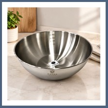 Bezos Çelik Salata ve Çırpma Kasesi 31 cm BZS10