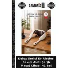 Armoris Delux Serisi Ev Aletleri Bakım Aleti Şarjlı Masaj Cihazı H1 Bej