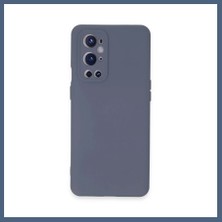 Bezos One Plus 9 Pro Kılıf Nano Içi Kadife Silikon - Gri BZS10