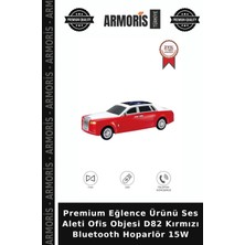 Armoris Premium Eğlence Ürünü Ses Aleti Ofis Objesi D82 Kırmızı Bluetooth Hoparlör 15W