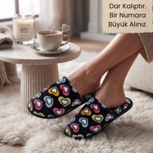 Çetik Kadın Kışlık-Misafir-Çeyizlik Yumuşak Süngerli Taban Ev Terliği